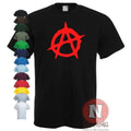 T-Shirt ANARCHY Chaos Punk Rétro Hommage Aux Sex Pistols Anti-Establishment