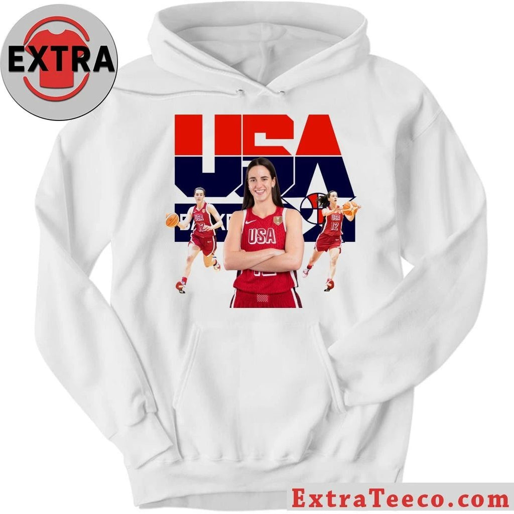 Caitlin Clark USA Basketball Named Mvp Of World Cup Qualifying Shirt