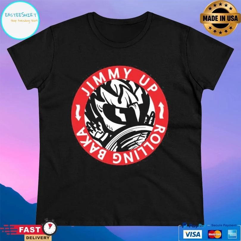 Jimmy Up Rolling Baka Logo T-shirts