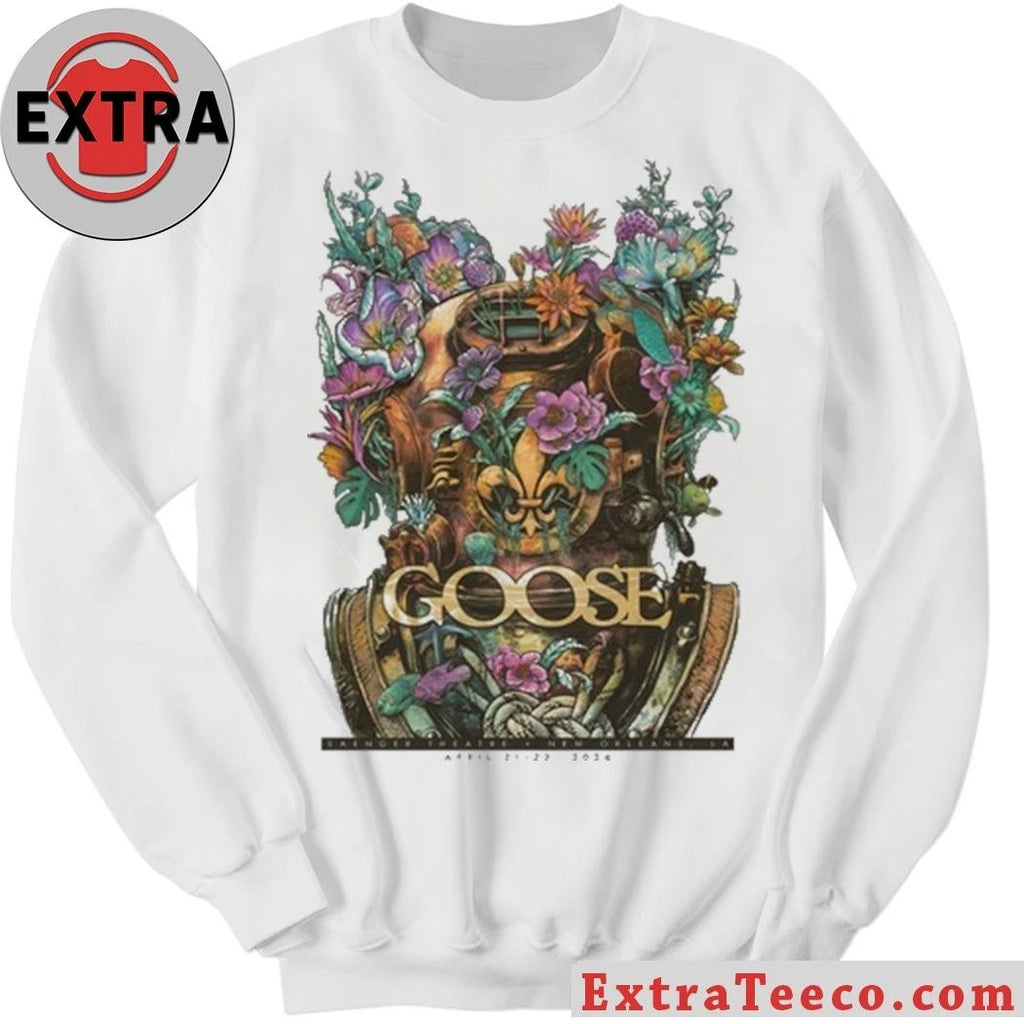 Goose Apr 21-22, 2026 Saenger Theatre, New Orleans Event Shirt