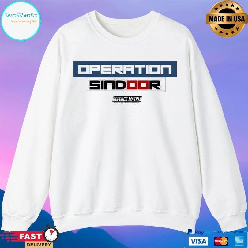 Operation Sindoor Defence Matrix T-shirts