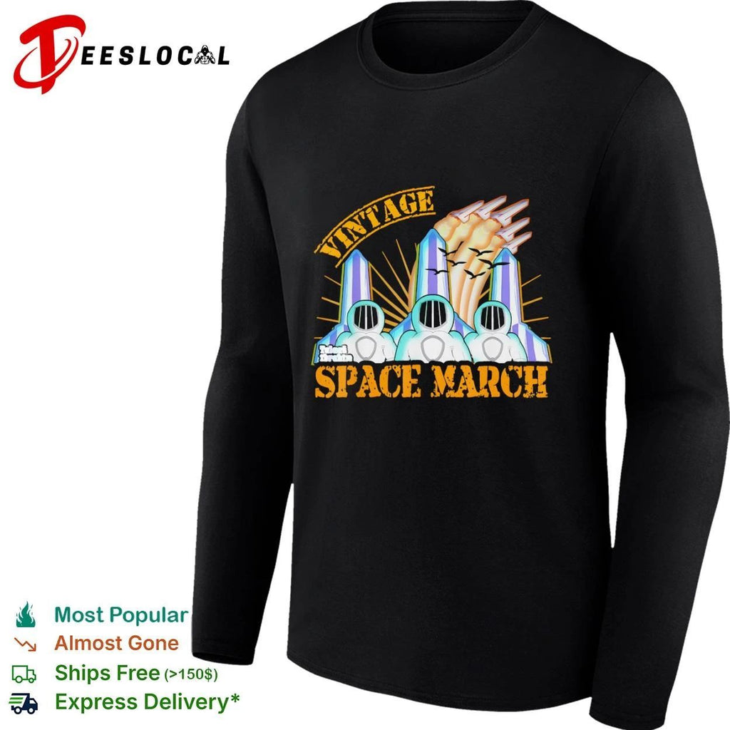 Vintage Space March Astronauts astronaut T-shirt