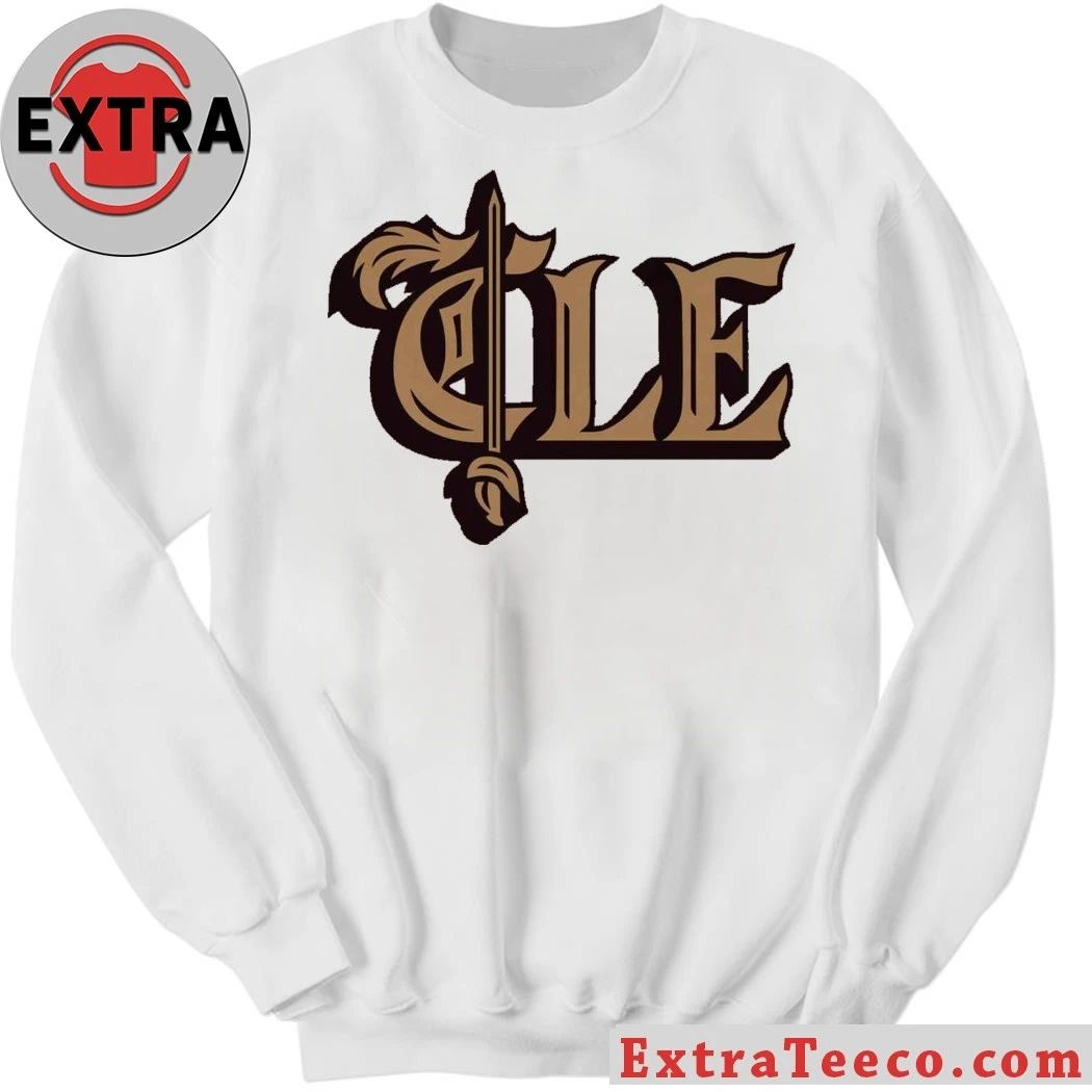 CLE Basketball Old English Sword 2026 T-Shirt