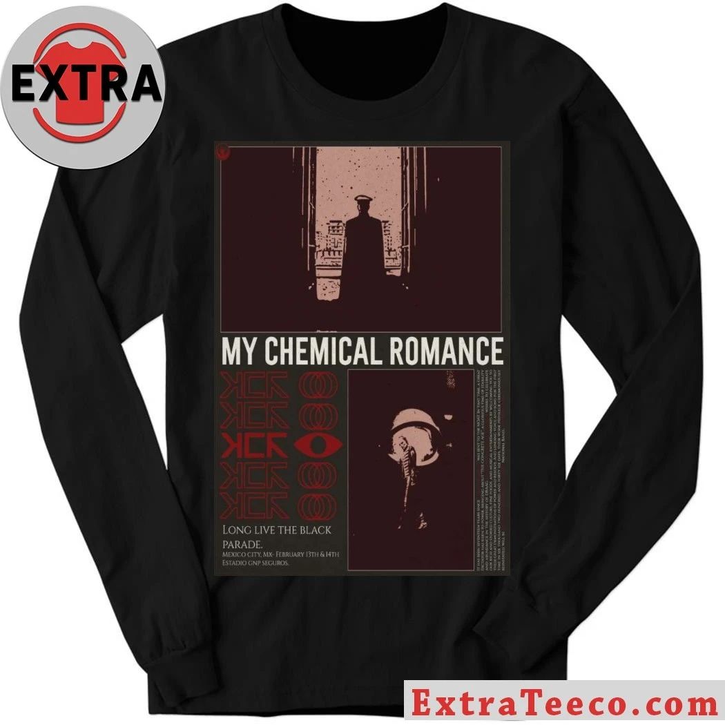 My Chemical Romance February 13 2026 At Estadio GNP Seguros Show Poster T-Shirt