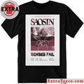 Saosin 2026 New Zealand Tour Poster Shirt