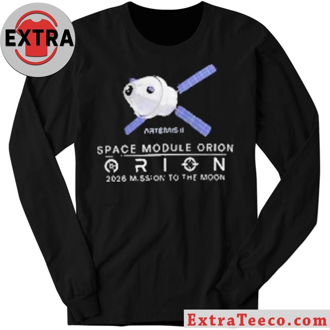 Artemis II Orion Space 2026 Mission To The Moon Shirt