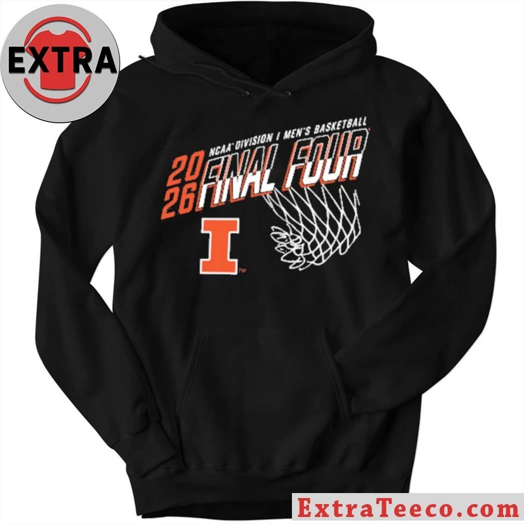 Illinois Basketball 2026 Final Four Graphic T-Shirt