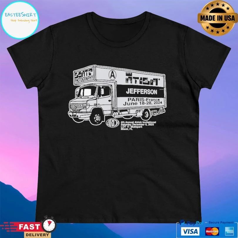 Atiba Jefferson Paris France June 18-28 2024 CJ X Arch Traslochi T-shirts