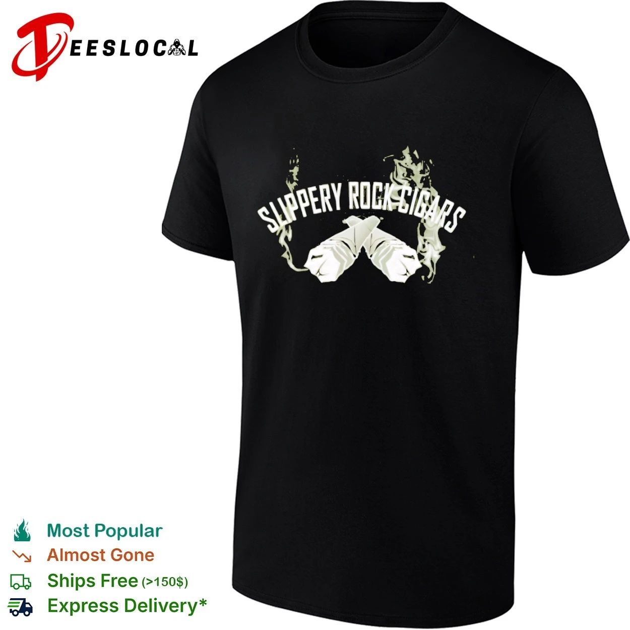 Slippery Rock Cigars cigar smoking tobacco T-shirt