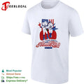 Stars Stripes and Home Runs NY Mets USA 250th Anniversary T-shirt