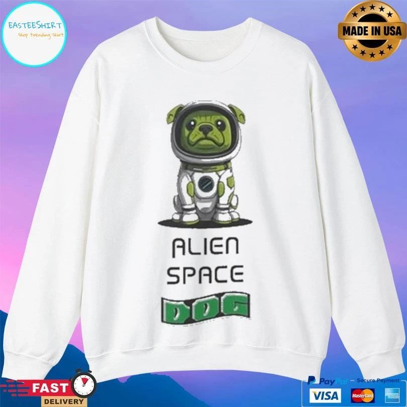 Alien Space Dog T-shirts