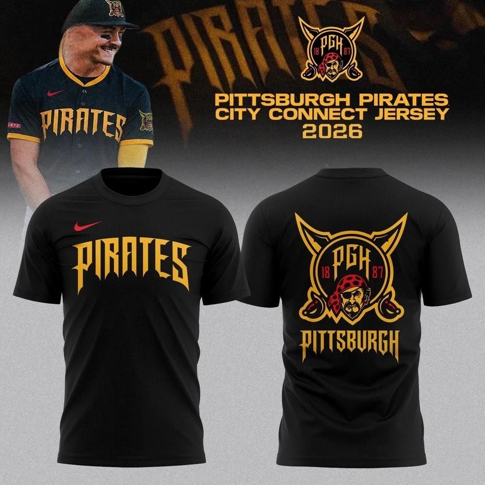 Pirates 2026 City Connect Limited Edition T-shirt