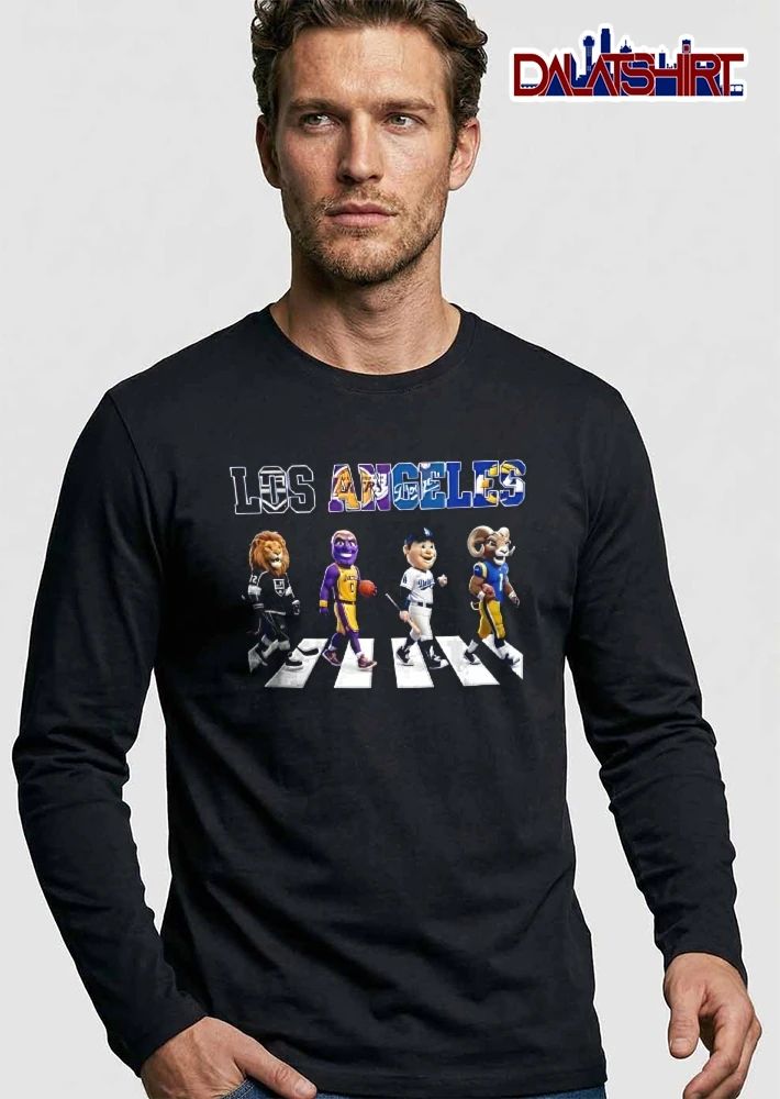 Los Angeles lion mascot basketball player mascot baseball player mascot ram mascot shirt