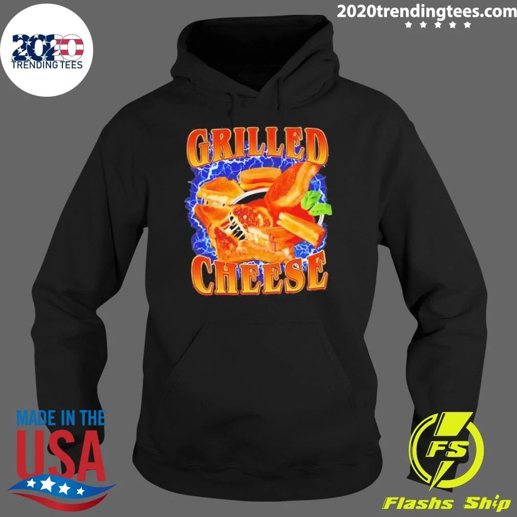 Grilled Cheese Lightning 90s Bootleg Shirt