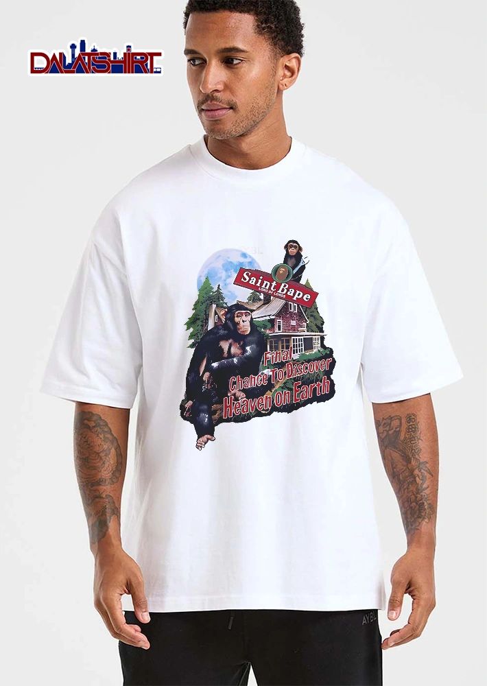 Saint Bape Lord Of Lords Final Chance To Discover Heaven On Earth Chimpanzees House Moon Forest shirt