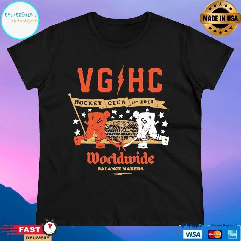 Vg Hc Hockey Club Est 2011 Worldwide Balance Makers T-shirts