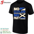 No Scotland No Party Scottish Football T-shirt