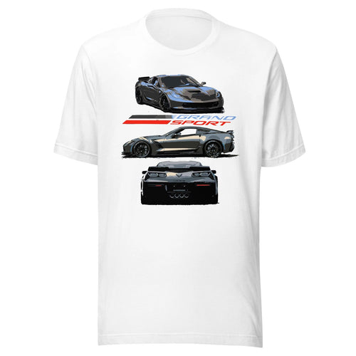2017 vette C7 Grand Sport Vette Drivers Custom Art t-shirt