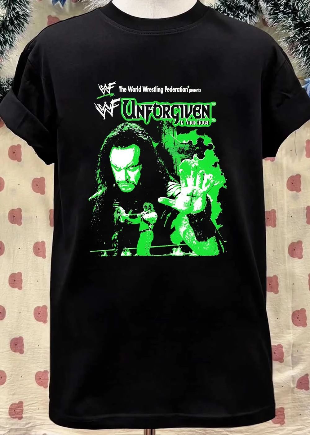 WWF The World Wrestling Federation Presents Unforgiven In Your House Undertaker T-Shirt