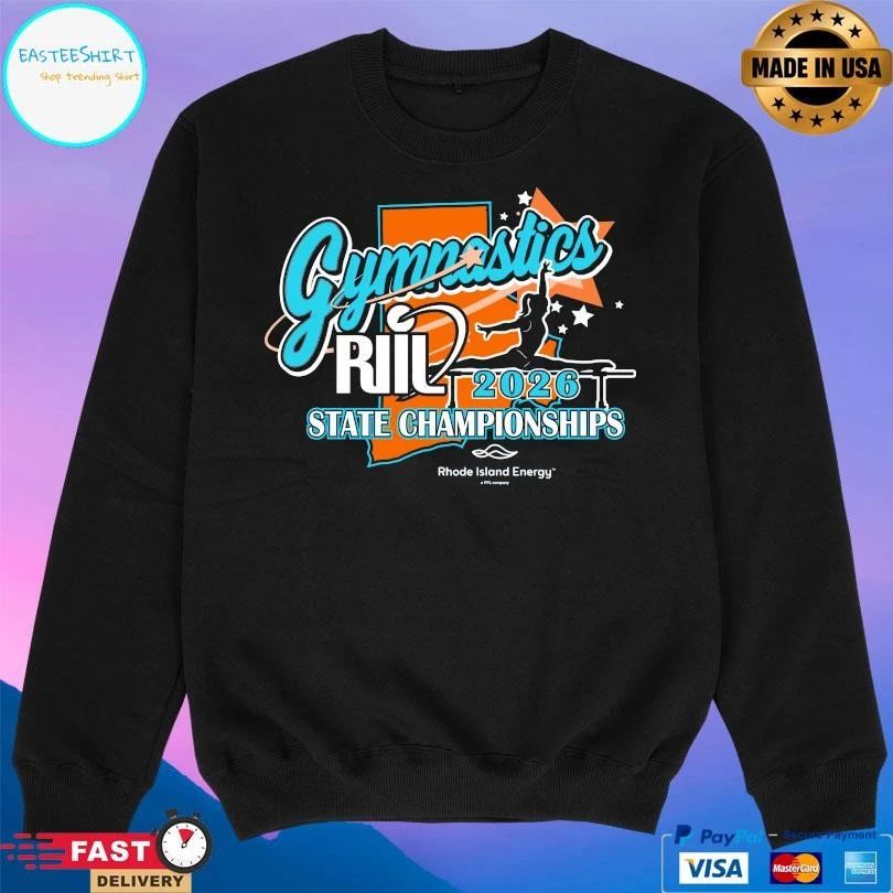 RIIL Gymnastics State Championships 2026 Rhode Island Energy T-shirts