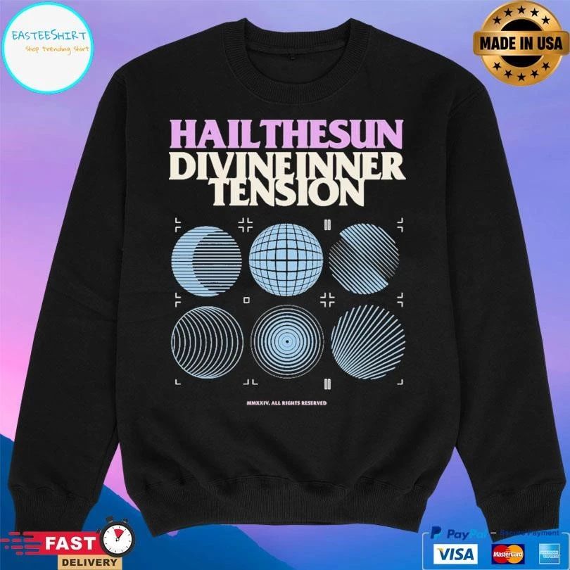 Hail The Sun Divine Inner Tension MMXXIV All Rights Reserved T-shirts