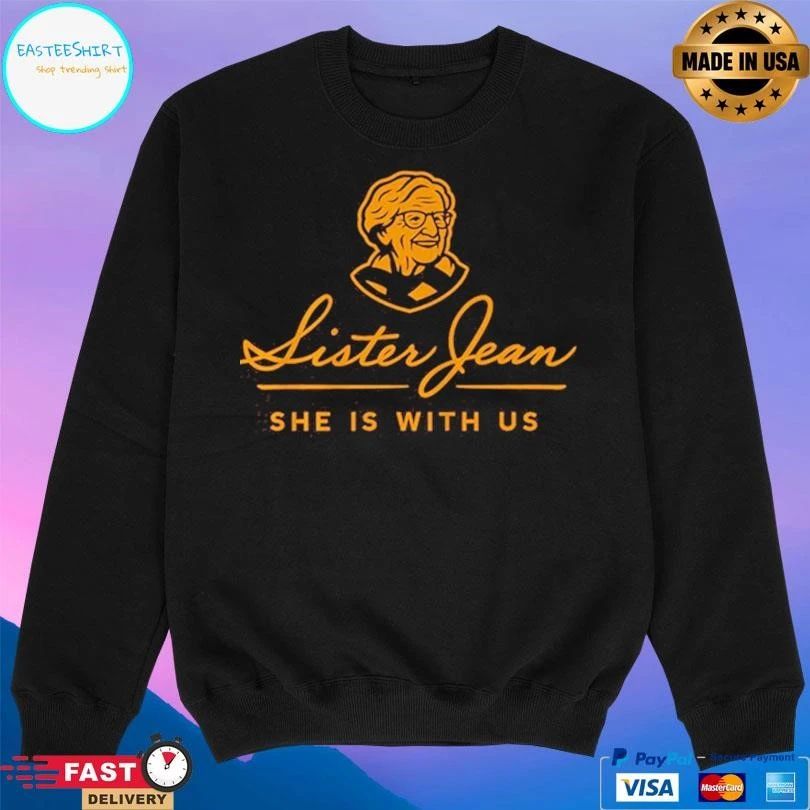 The Sister Jean She Is With Us Legacy Collection Logo T-shirts