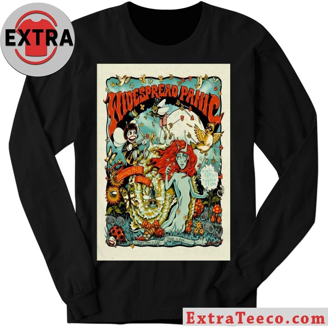 Widespread Panic Moody Center Austin TX Feb 14-15 2026 Poster Shirt