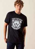 Heavy Iron Forge Isolation Training Muscular Cyclops Overhead Barbell Press Distressed shirt