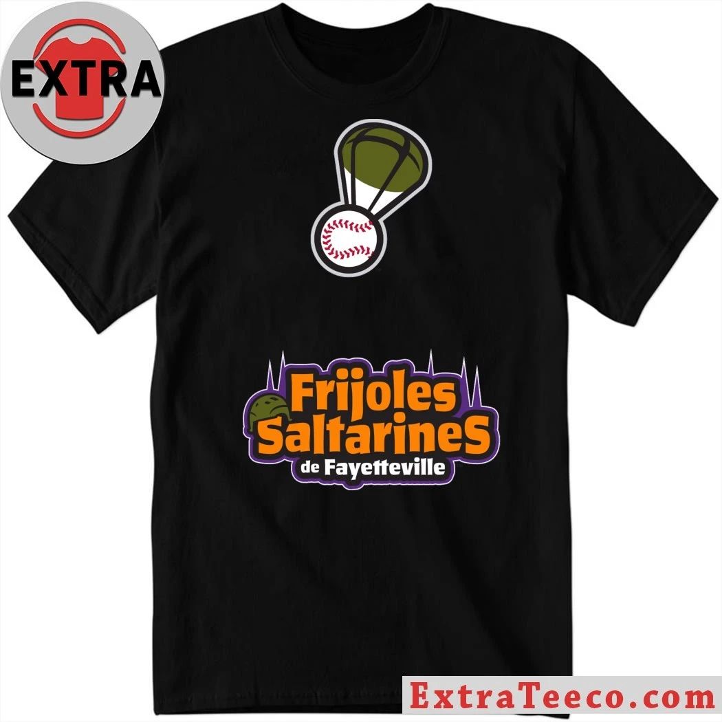 Frijoles Saltarines de Fayetteville baseball team logo Shirt