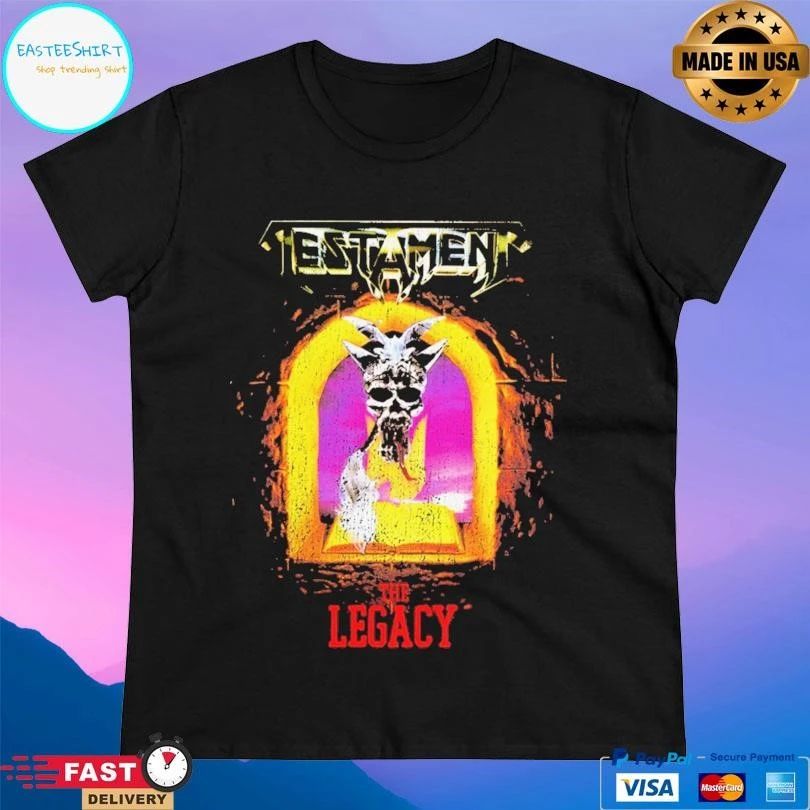 Testament The Legacy Album T-shirts
