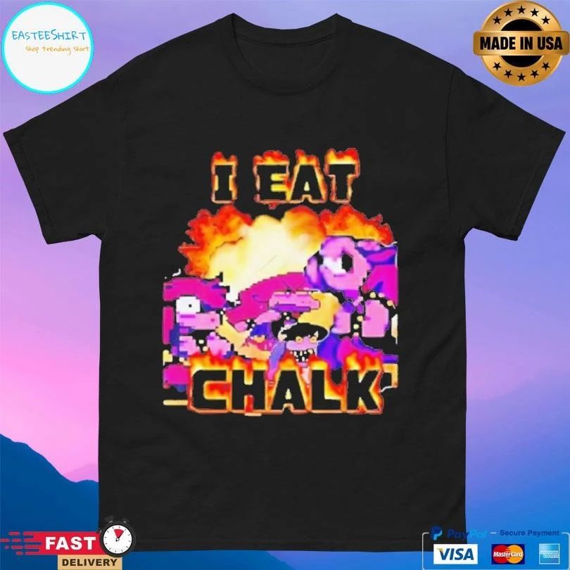 Wario Himself I Eat Chalk T-shirts