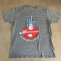 American Custom Guitar Company gray t-shirt sz L
