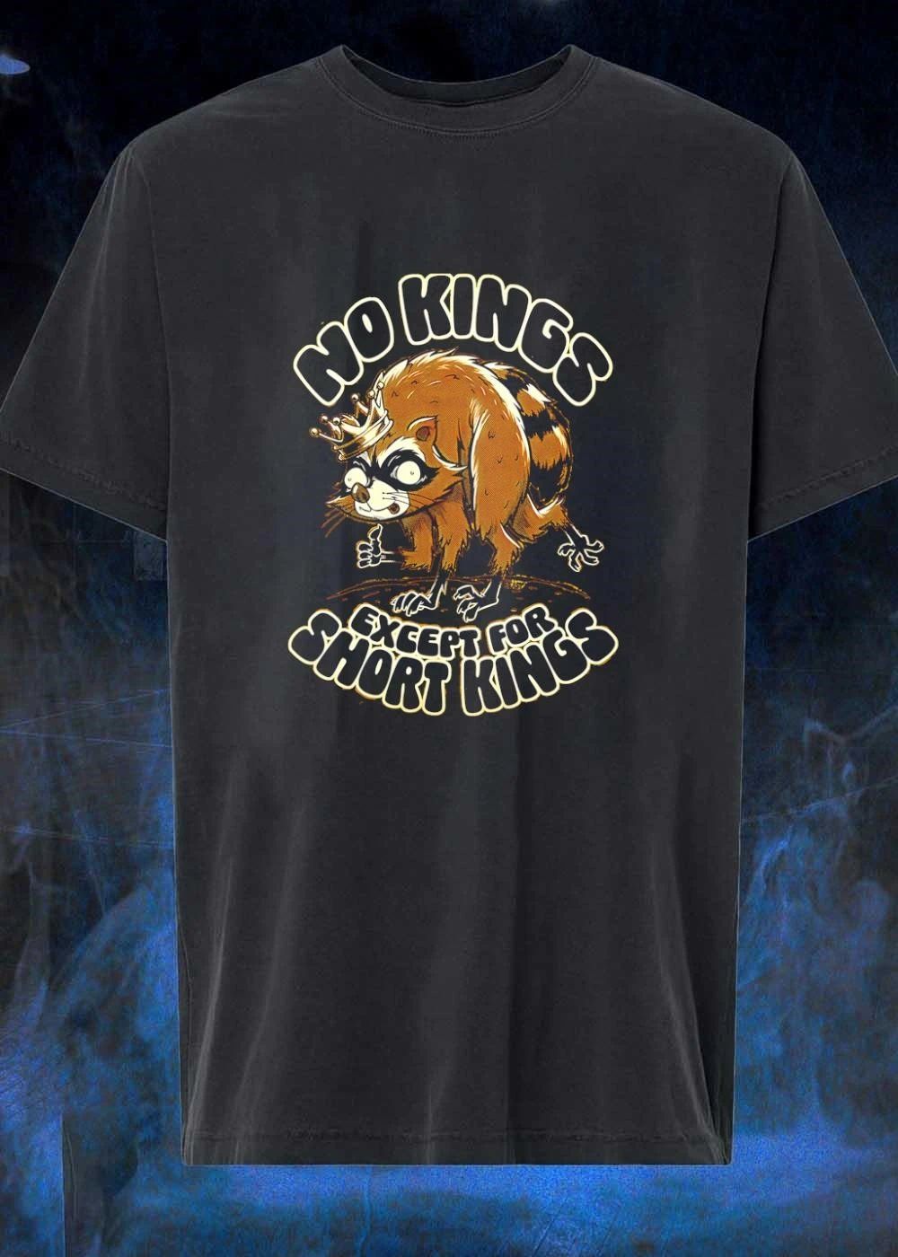 Trash Panda Giving a Thumbs Up No Kings Except for Short Kings shirt