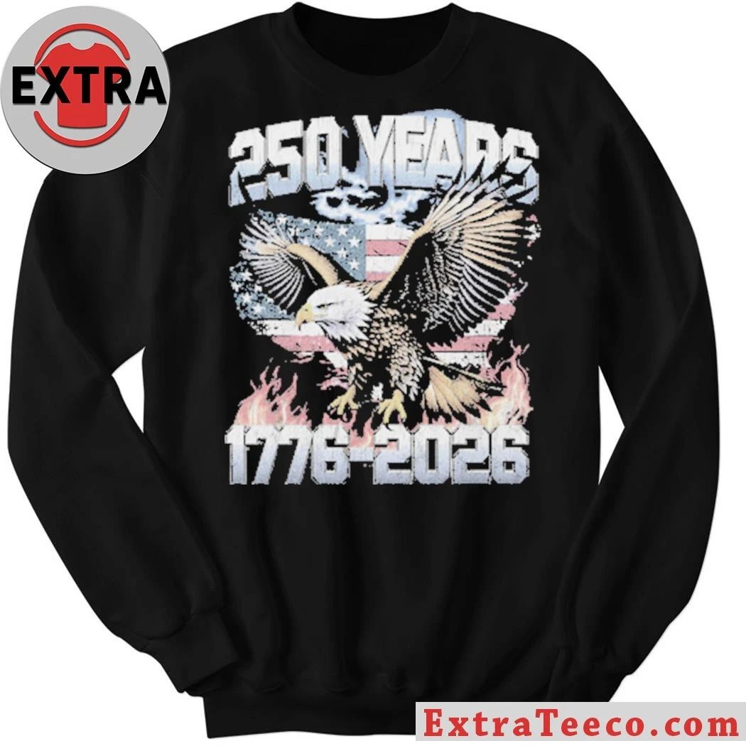 USA America 250 Years Eagle Flag Shirt