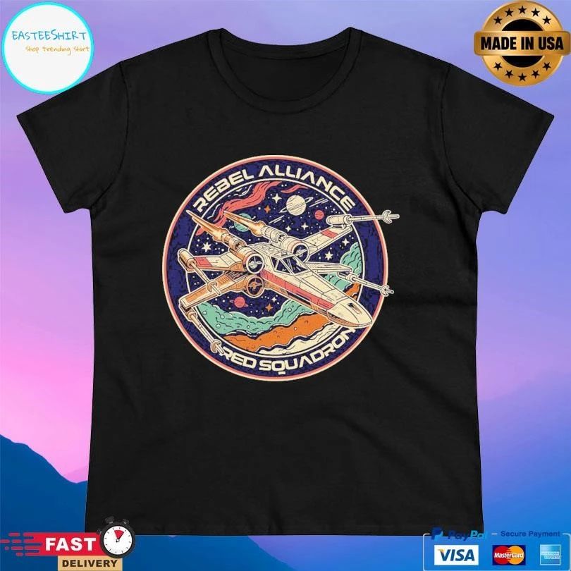 Squadron Patch Rebel Alliance Red Squadron T-shirts