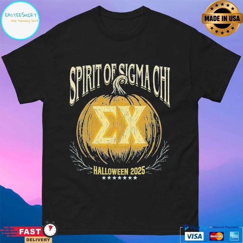 Spirit Of Sigma Chi Halloween 2025 T-shirts