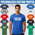 Personalised Printed SOL'S Unisex Titan T-Shirt Custom Text Here Modern Fit Top