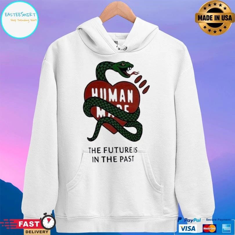 Snake Human Made The Futures Is In The Past T-shirts