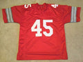 Custom Archie Griffin Red Mesh Football Jersey, Football Team Apparel