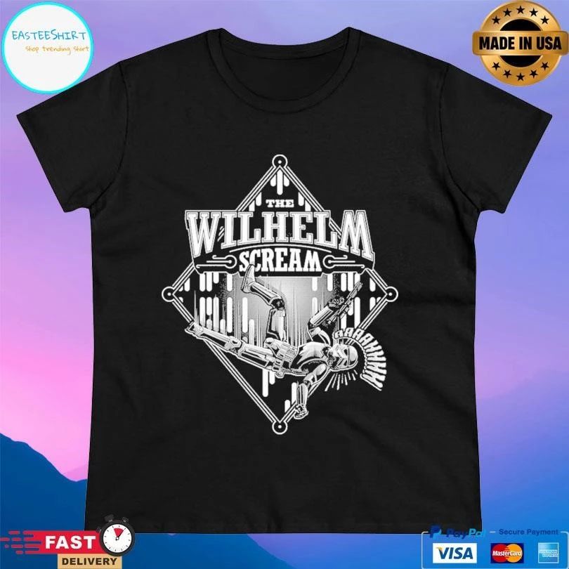 The Wilhelm Scream Aaahhh T-shirts