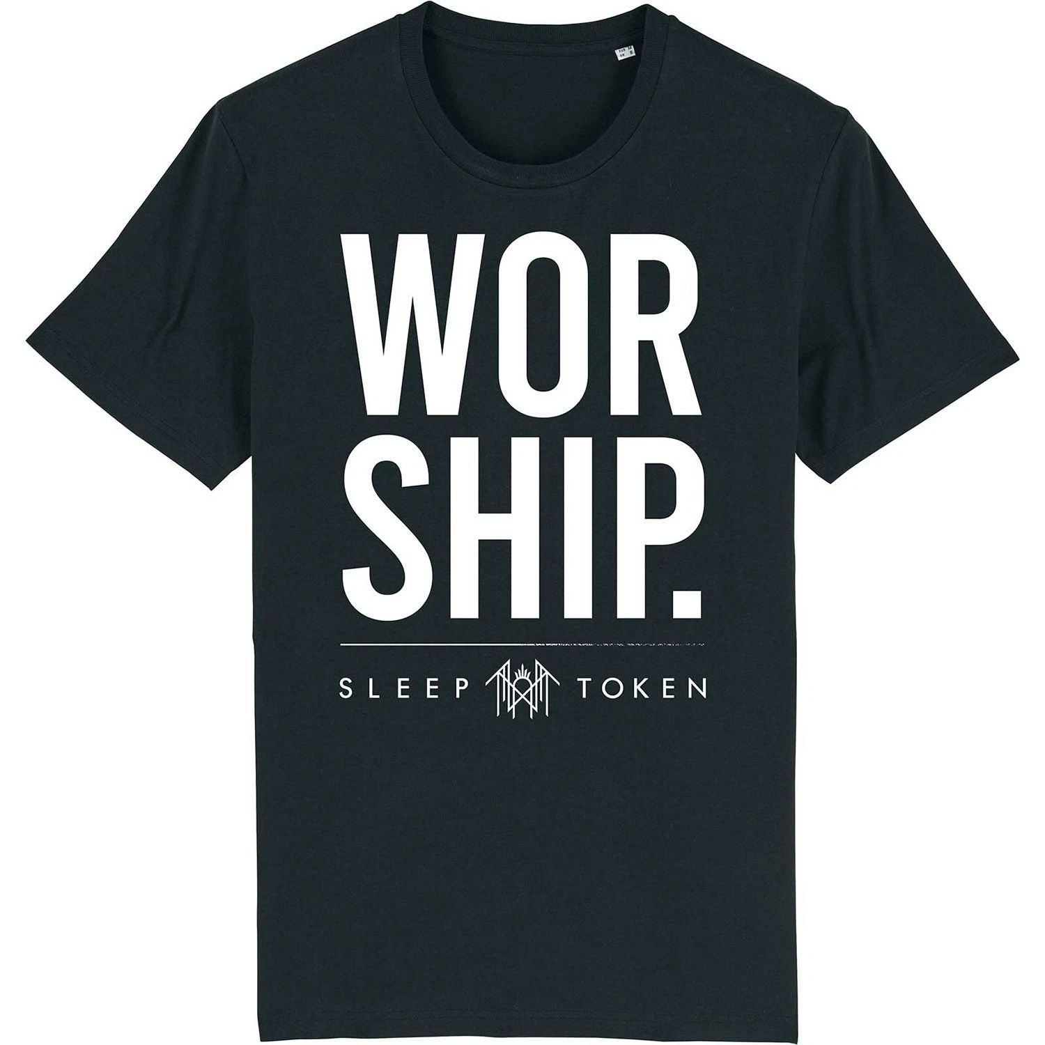 Men's Sleep Token Worship (Back Print) Slim Fit T-shirt XX-Large Black