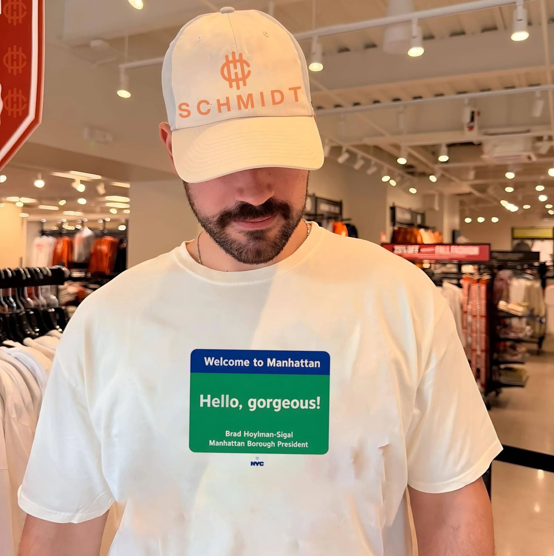 Welcome to Manhattan Hello Gorgeous Brad Hoylman Sigal Shirt