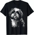 Dog Lover Cute Animal Pet Art Graphic Shih Tzu Unisex T-Shirt