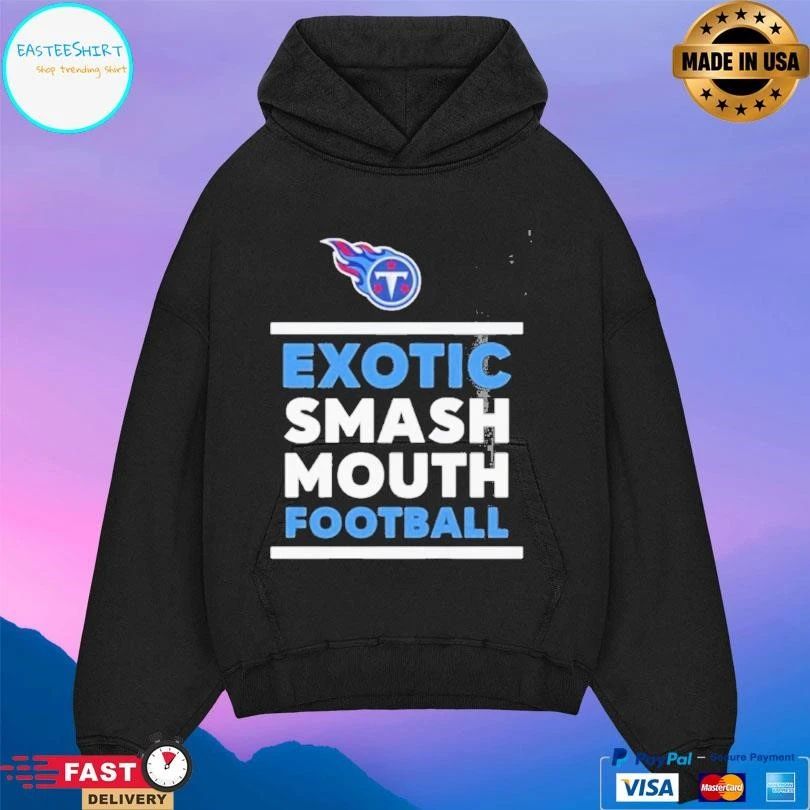 Tennessee Titans Exotic Smash Mouth Football T-shirts