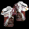 Personalized Washington Commanders Fire Play Hawaiian Shirt