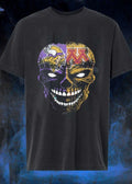 Minnesota Vikings and Gophers Split Face Skull T-Shirt