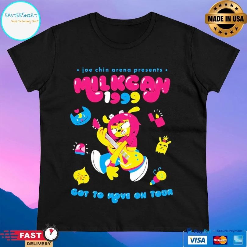 Joe Chin Arena Presents 0 Milkcan 1999 Got To Move On Tour T-shirts