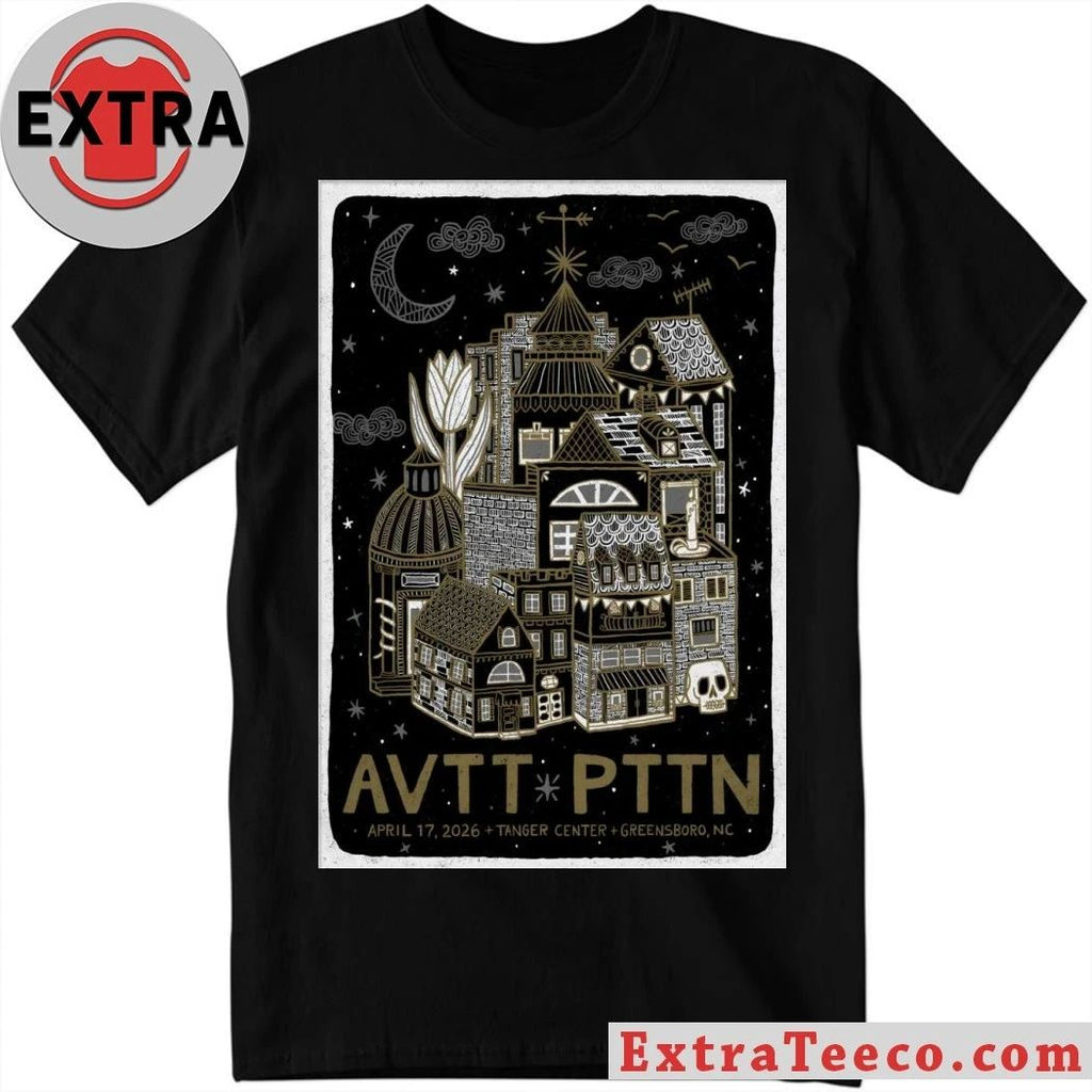 The Avett Brothers April 17 2026 Greensboro NC Poster Shirt
