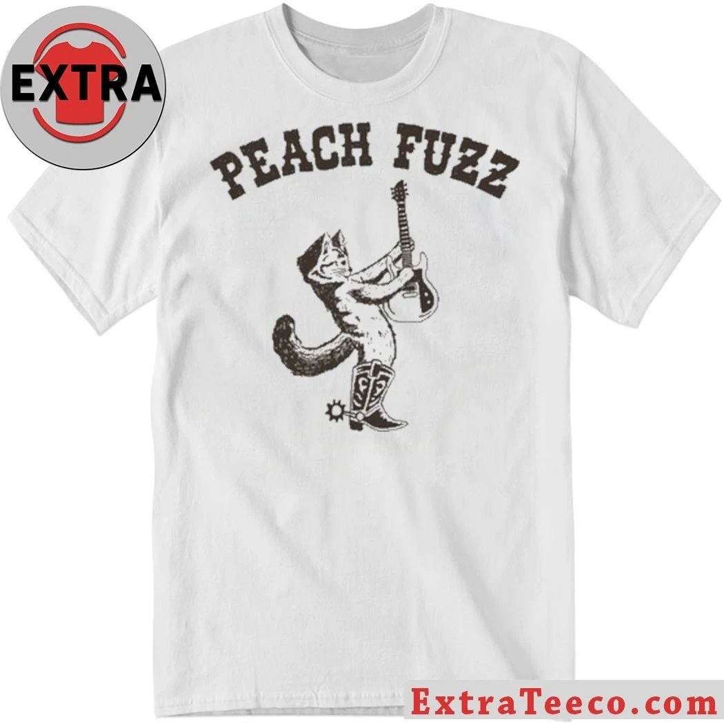 Peach Fuzz Cowboy Cat Shirt T-Shirt