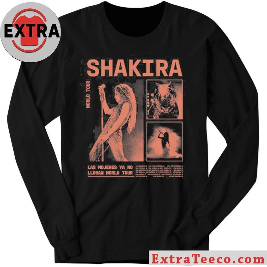 Shakira Las Mujeres Ya No Lloran World Tour Shirt – Perfect Gift for Men & Women